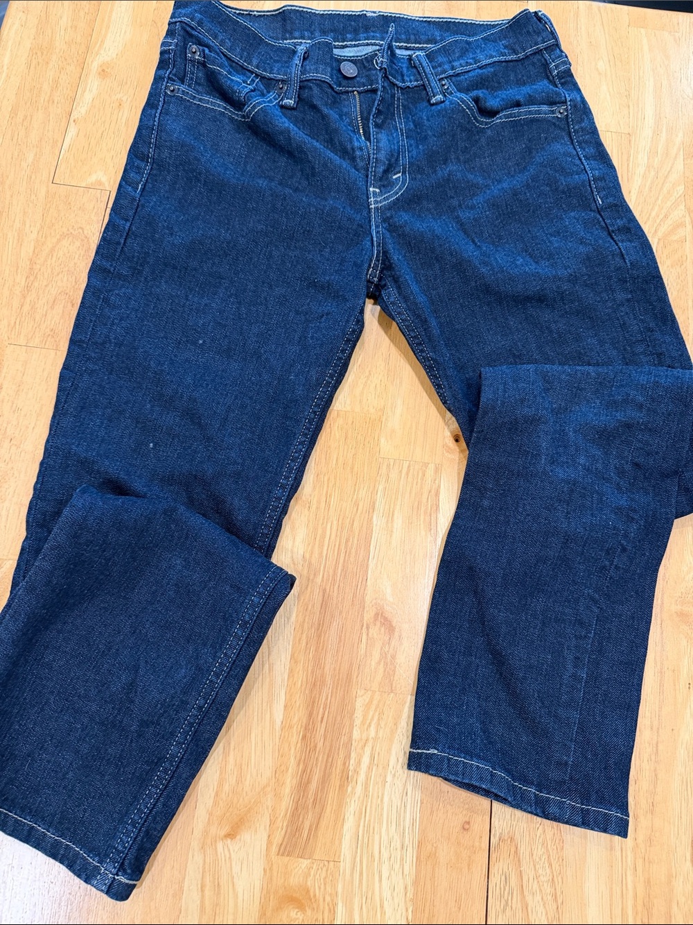Levi's Slim Men's Jeans in Deep Blue Denim